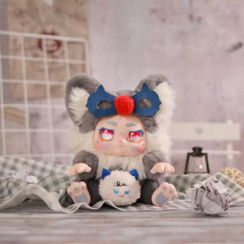 Nommi V6 Fantasy World Series Plush Blind Box Hi Toy Cute Nommi Mystery Box Kawaii Doll Surprise Bag Pendant Action Figure Gifts