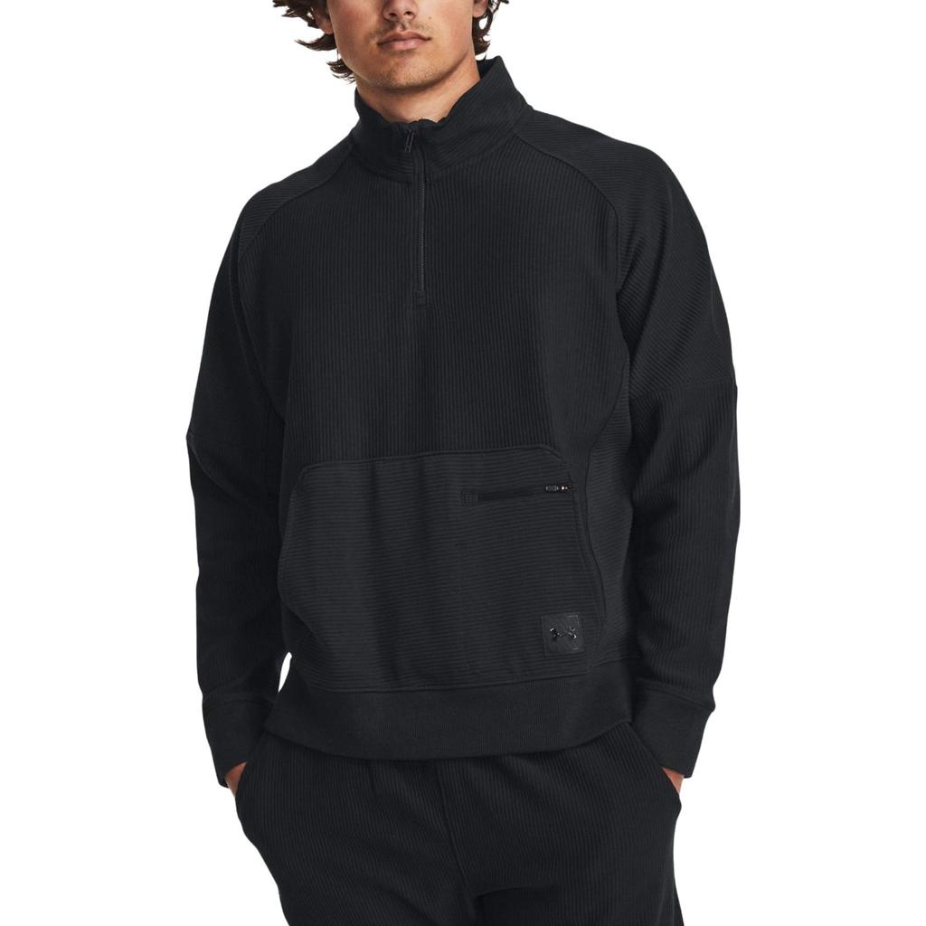 Under Armour Sweatshirt Men's Black Unisex 1382115-001