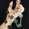 Flower Mobile Phone Strap Metal Chain Mobile Phone Lanyard Cell Phone Chain  Women/Lady/Girl