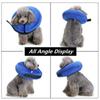 New Neck Injury Recovery Protection Inflatable Pet Collar Head Cone Dog Cat Surgery Lampshade Cone