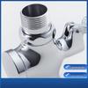Alloy Foot Pedal Toilet Flush Valve