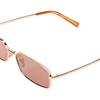 Prada Logo Detail Square Sunglasses Men sunglasses Brown PRA60S5AK07V