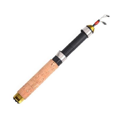60cm Teleskop Mini Angelrute, Angelgerät Garnelenangelrute, Eisangelrute, Outdoor Winter Eisangelrute