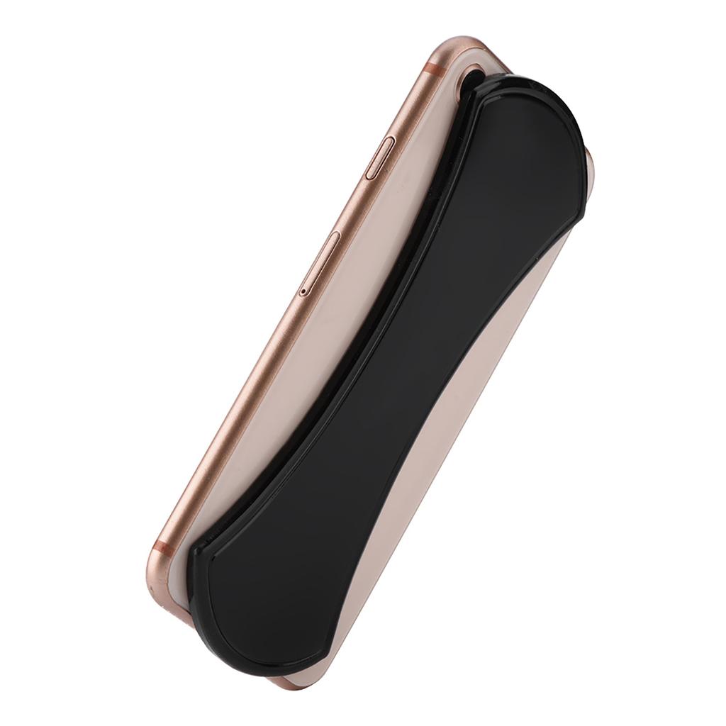 2 st Förpackning Stark Klibbig Nano Gummi Universal Gel Pad Bil Telefonfäste Hållare Svart