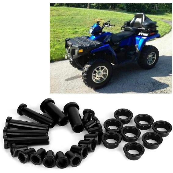 Rear Suspension Bushing Kit for Sportsman 500 HO 4x4 EFI 2003 2005 2007 , Rear Control Arm A Arm Bushing Set, Replacement Suspension Repair Kit,