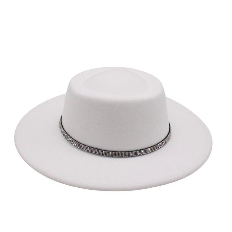 Party Bride Cowboy Hat Music Party Jazz Hat Felt Western Cowboy Hat