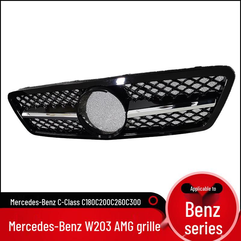 AMG-Style Grille Mesh for Mercedes-Benz W203 C-Class 180/200/260