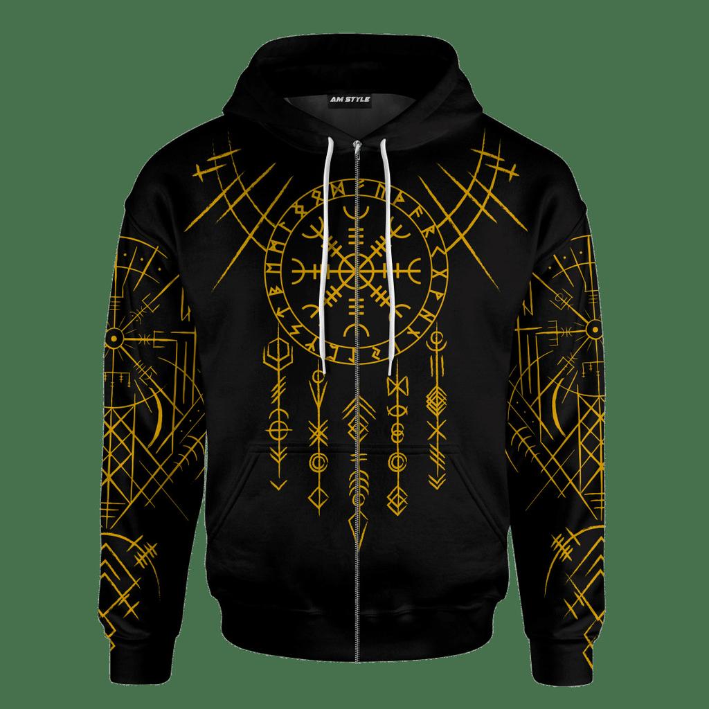 Męska bluza wiosenna z nadrukiem cyfrowym 3D tatuażu, z długim rękawem, z kapturem, rozpinana