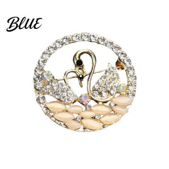 Decorative Brooch Pin Retro Style Leaf Floral Design Lapel