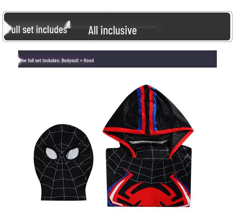 2099 Black Spider Bodysuit: Marvel Cosplay Costume for Stage & Halloween