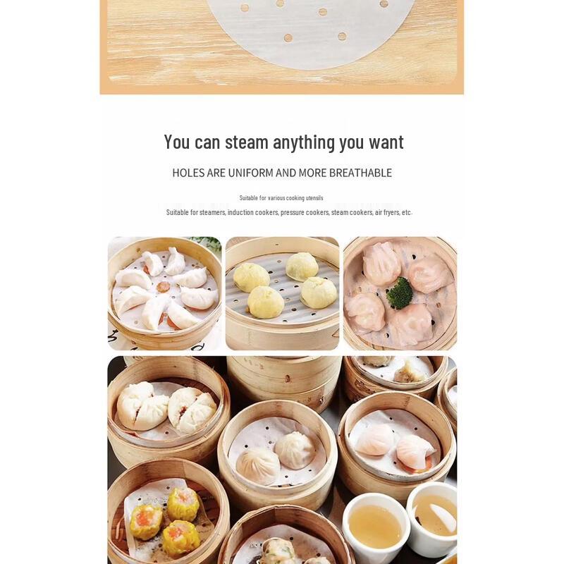 UO SO Perforated Steamer Paper Liners