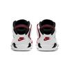 Air Jordan 6 Retro Little Flex TD Carmine Baby-Sneakers Weiß Schwarz CT4417-106