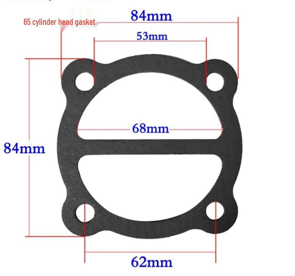 Air Compressor Head & Cylinder Seal Kit: Paper, Steel Wire, Asbestos Gaskets & 3P Air Rod Gasket