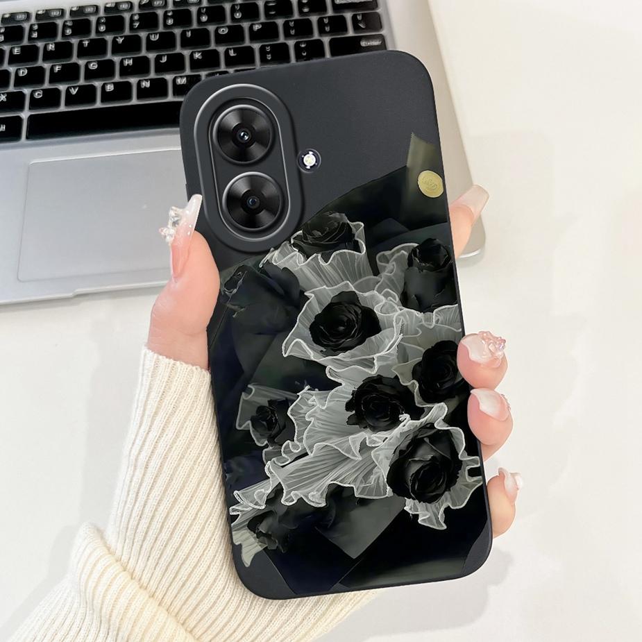For Realme Note 60 Case RMX3933 Cool Machine Fashion Painted Cover Soft TPU Phone Case For Realme Note 60X Note60 Narzo N61 Bags