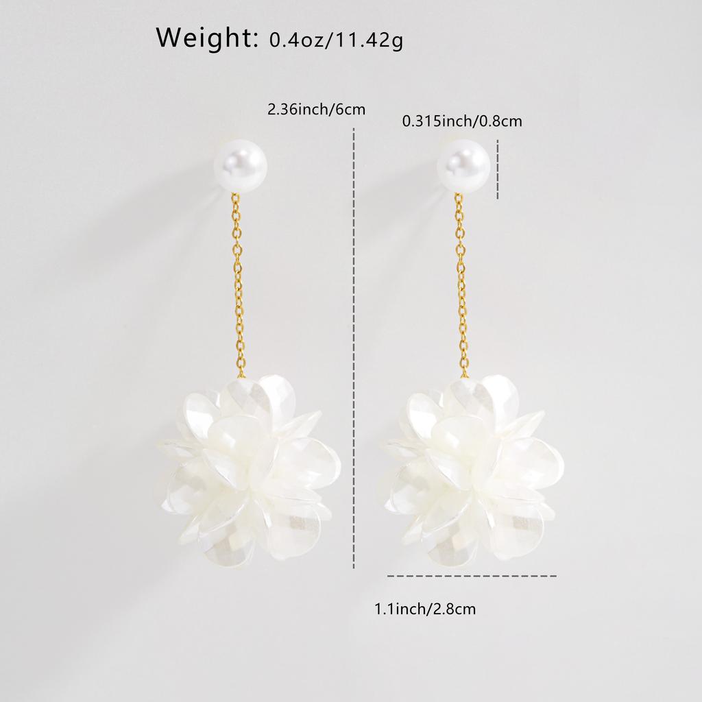 Flower Shaped Women's Earrings Earrings, Sweet, Romantic and Fashionable, Suitable for Daily Life