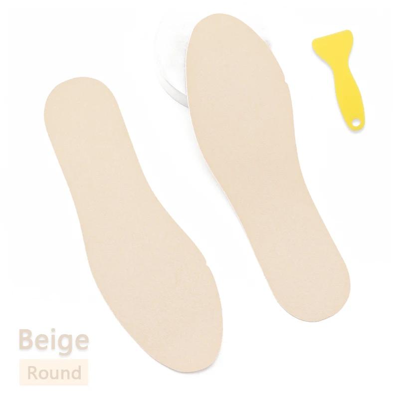 1Pair Women Sandal Insoles Antislip Soft Bottom Breathable Deodorzation High Heel Insoles High-heeled Shoes Sole Stickers Pad