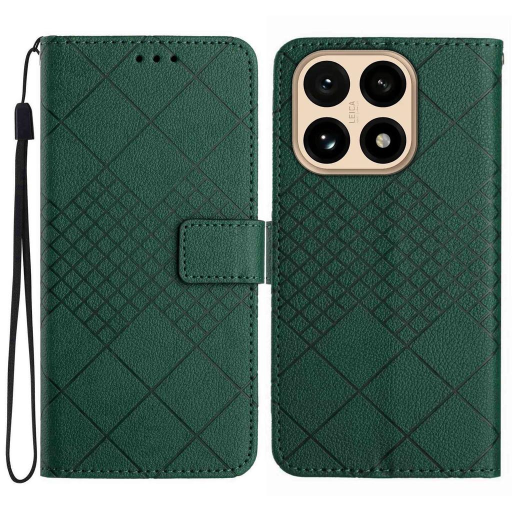 For Xiaomi 15T Case Wallet Imprint PU Leather Flip Folio Phone Cover