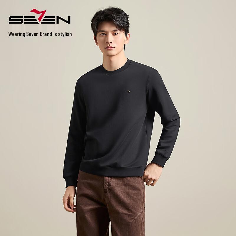 Seven Cloud-Soft Cotton Crewneck Sweatshirt