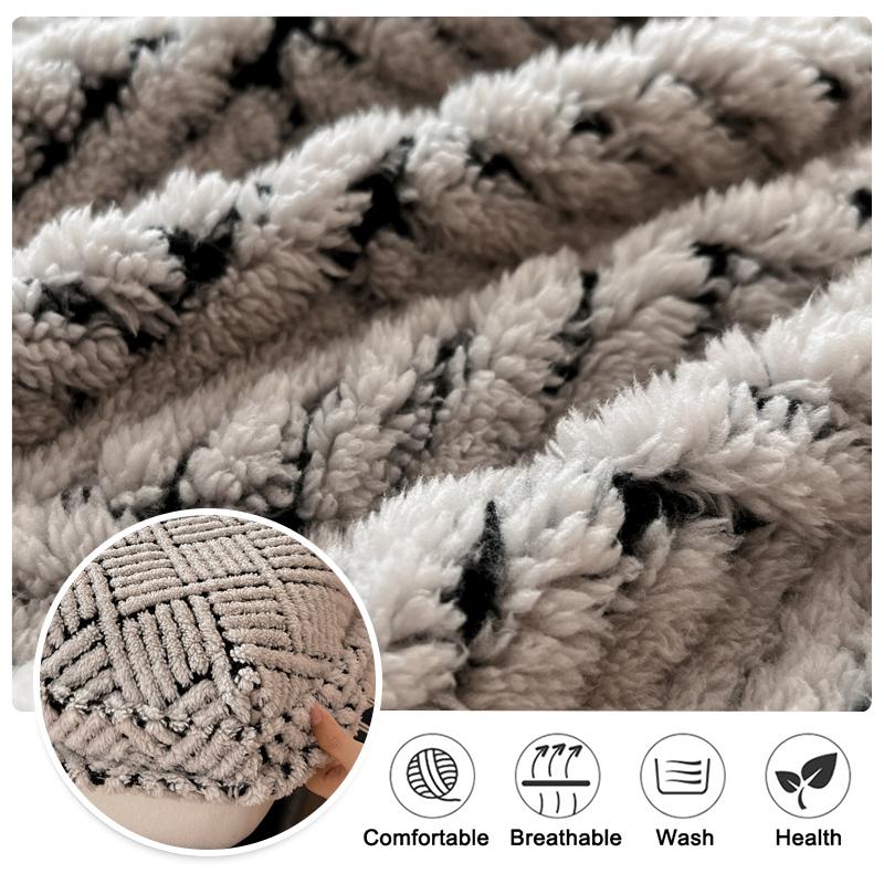 Bed Sheet with Elastic Band Single/Queen/King Fitted Sheet Mattress Cover Winter Warm Coral Fleece Fitted Bed Sheets for Bed