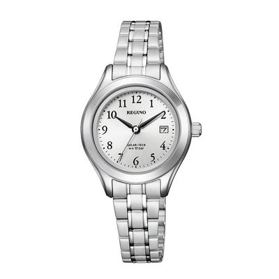 [CITIZEN] Reguno KM4-112-91 Solar Women's Watch (Silver)