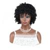 Synthetic Braided Wig for Women Locs Crochet Twist Hair Short Afro Ladies Dreadlock Light Brown Daily Curly Cool Girls
