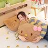 Hello Kitty Big Head Cushion - Cute Cat Plush Backrest Pillow for Girls