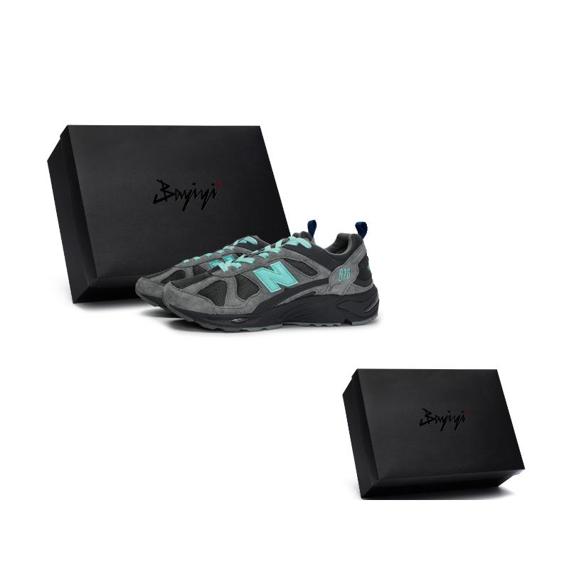 

New Balance NB 878 Slip Resistant Abrasion Resistant Low top Casual Shoes Unisex Dark Gray CM878MB1(Team80-S-BOX) 42.5