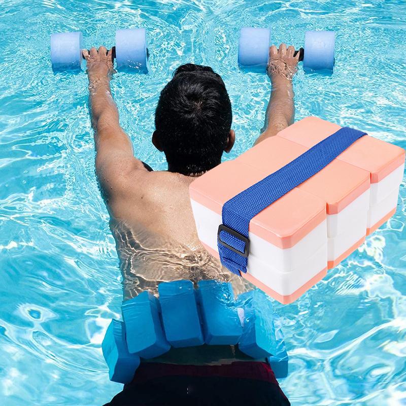 EVA Swim Training Buoyancy Belts Adjustable Back Float Board Swimming Floating Board Waistband Children Water Sports Assist Tool