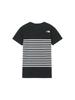 The North Face Panel Border Size M S/S Tee, Black,