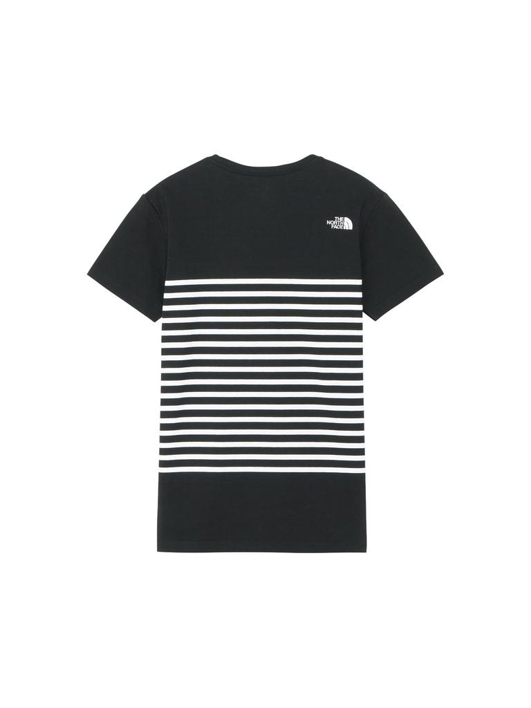 The North Face Panel Border Size M S/S Tee, Black,