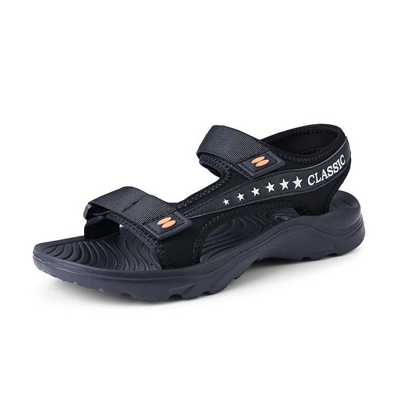 Fashion Men Sandals Summer Leisure Beach Holiday Sandals Men Shoes 2025 New Outdoor Male Retro Comfortable Casual Sandals Men Sneakers