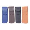 Faux Leather Pen 3 Pens Protective Pouch Holds Pen Case Travel Pencil Case Pocket Pen Protector