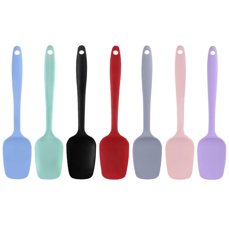 Silicone Kitchen Utensil Set: Ladle, Spatula, Scraper, Turner, Oil & Basting Brushes, Whisk, Tongs for Cooking & Baking.