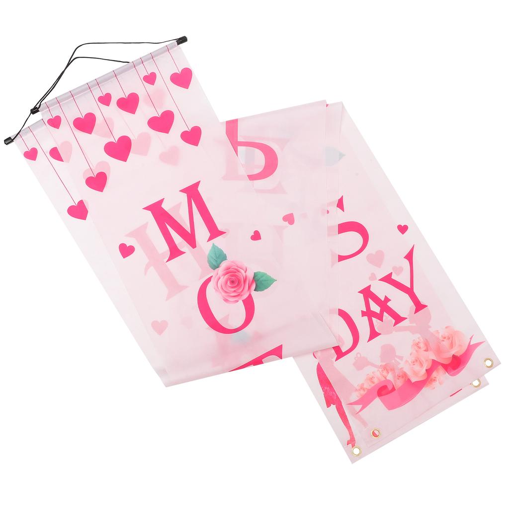 Muttertag Spruchband Partydeko Verandavorhang Tür Exquisite Zubehör Banner Vorhänge Ornament