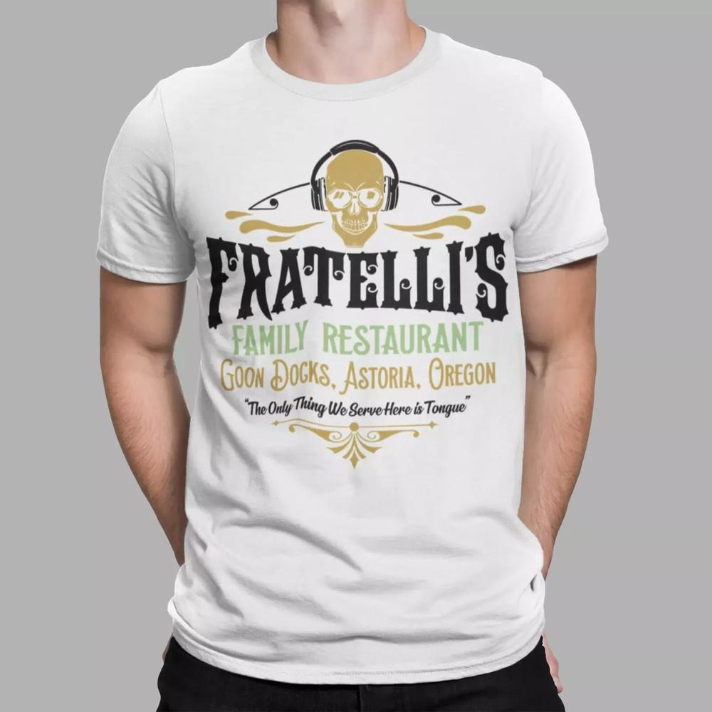 Goonies T-shirt Fratellis restaurant One eyed Willys Movie 80s classic retro Unisex T-Shirt XXL