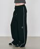 Dieomaidieo Dear Dr Piping Sweatpants (Black)