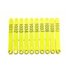 100Pcs Livestock Goat Ear Tag Pliers 001-500 Numbers Ear Laser Typing Plastic Head Earrings For Farm Animals Idetification Card