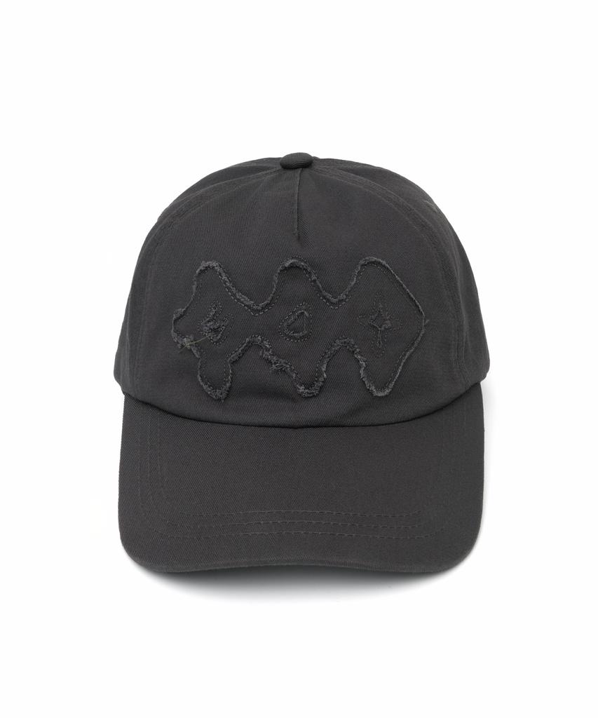 NOT4NERD Melted Symbol Patch 5-Panel Cap - Charcoal
