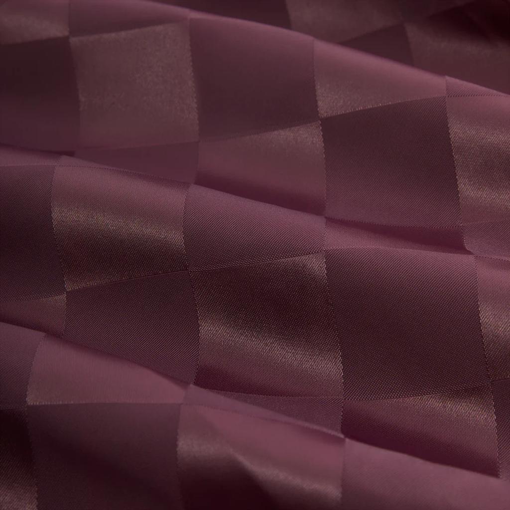 Kith FW24 Collins Fall 2024 Series Logo Plaid Satin Lace-Up Comfortable Five-Point Casual Shorts Men shorts Dark-Red KHM060696-698