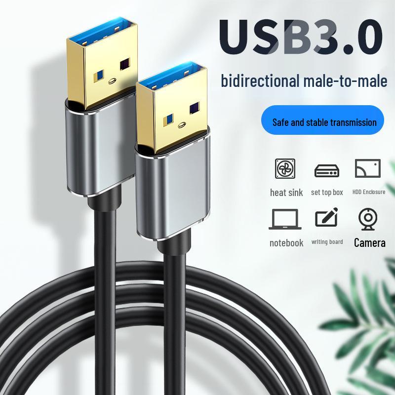 Universal USB 3.0 Data Cable for Printers, Computers, Cars, Mice, Flash Drives, Phones, Hard Drives, and USB-C Devices