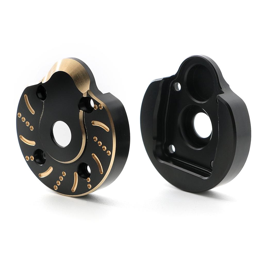 2PCS Brass Counterweight Bridge Replacement for Axial Capra UTB SCX10 III AXI03007 Universal Remote