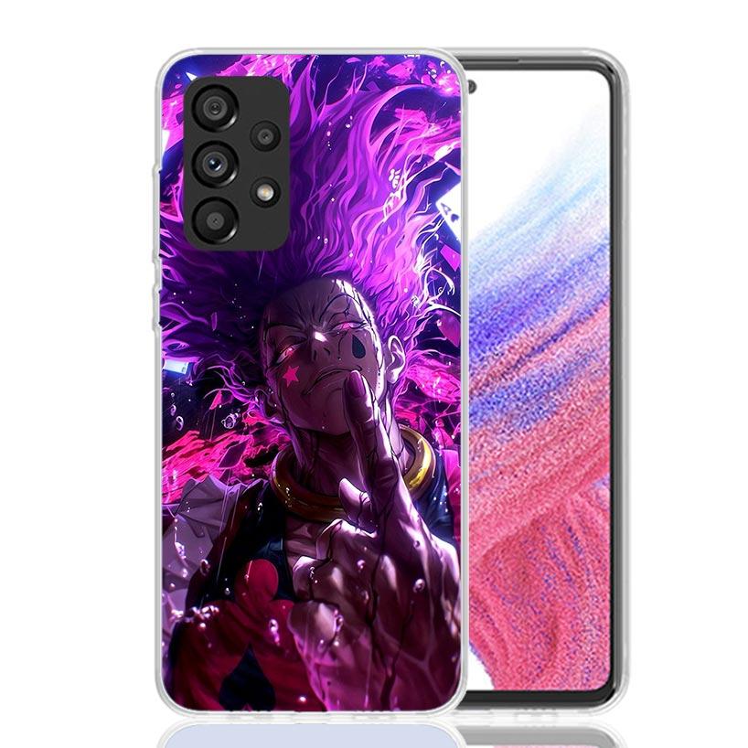 

Huner X-Hunters Hisoka Phone Case for Samsung Galaxy A52 A51 A50S A12 A22 A32 A72 A10S A30S A31 A71 Note 20 Ultra 10 Plus S10 Ga Samsung S10