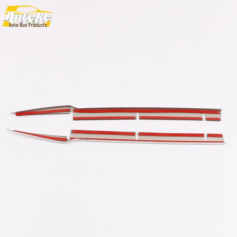 2020 GS4 Front Lower Grille Bright Strip & Hood Bumper Anti-Collision Sticker