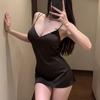 Summer Ice Silk Sexy Pajamas: Thin Camisole Nightgown with Beautiful Back, High-End Feel