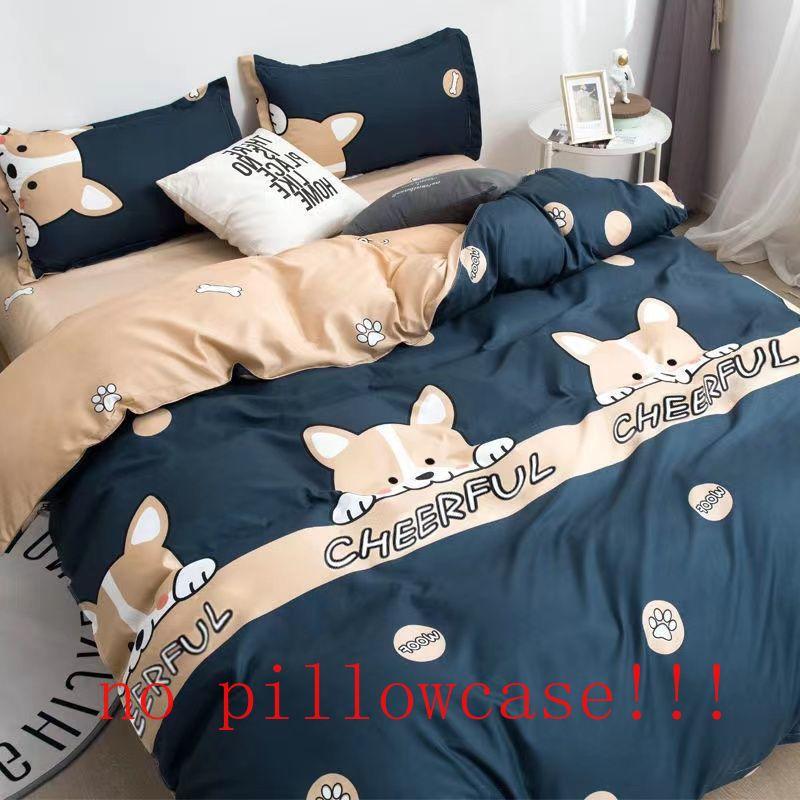 Cartoon Duvet Cover Household Dormitory Bedclothes Luxury King Queen Size Fashion Washable Home Textile Bedding Skin-friendly