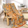 GGE Nordic Bohemian Floral Bath Towel - 80×160CM Soft Absorbent Cotton Gauze Towel for Beach Bathroom Adult Accessories