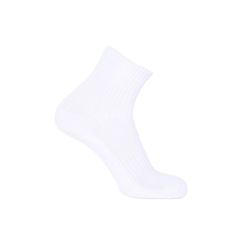 LECAF Mid-Calf Socks White 5-Pack LE4A168WHM