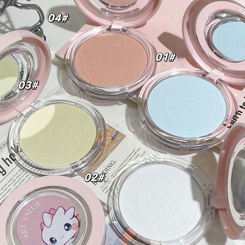 Soft Focus Powder Four Colours Oil Control Long Lasting Natural Concealer Clear Setting Powder Make-up