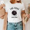 Retro The Rose Kpop Shirts Kpop Concert Shirt Kpop Tees Korean Rock Tops Y2k Top Black Rose Gift Unisex Short Sleeves Tops
