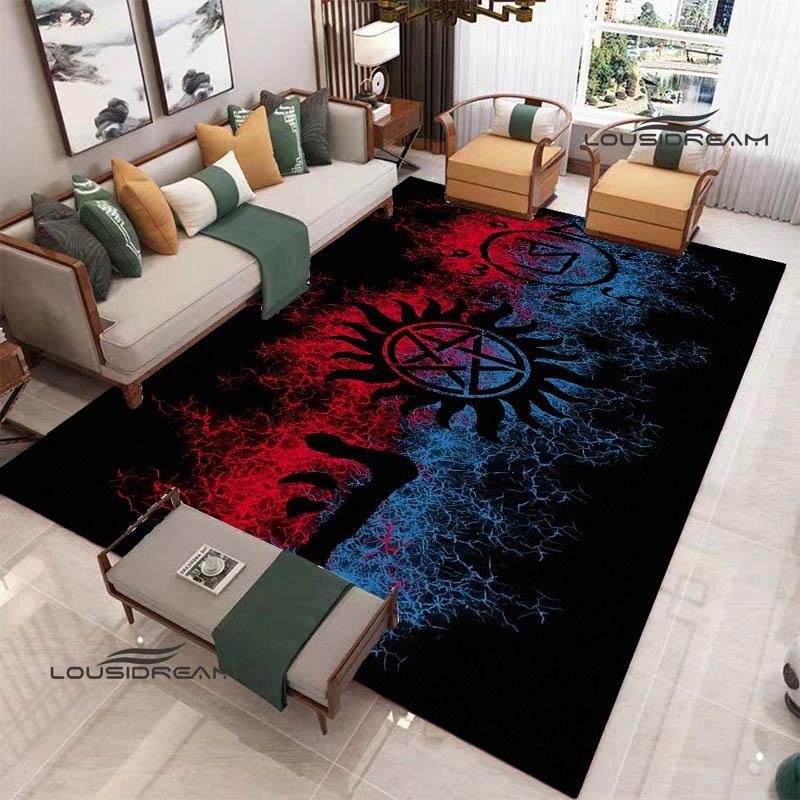 Supernatural Join the Hunt printed carpet Non-slip carpet outdoor carpets area rug bedroom decor rug for bedroom birthday gift